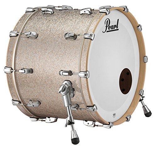 Pearl Music City Custom 24"x16" Bass Drum w/o Mount, Bright Champagne Sparkle (RF2416BX/C427)