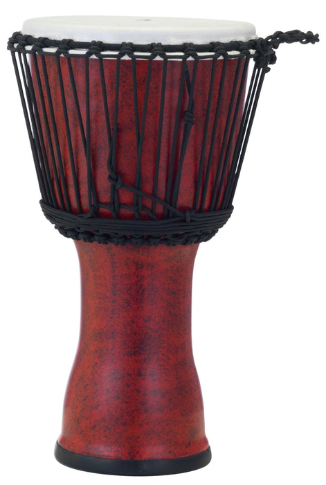 Pearl 10" Roped Tuned synthetic djembe, Molten Scarlet (PBJVR10699)