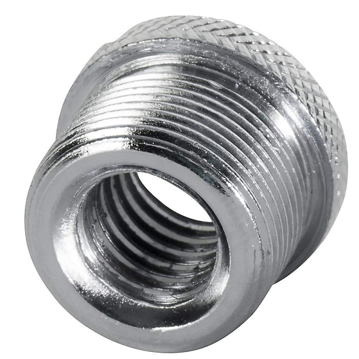 OnStage 5/8" Male to 3/8" Female Knurled Mic Screw Adapter (MA-300)