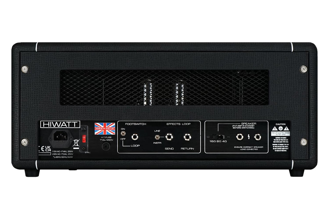 Hiwatt PEDALSMITH 50 Head Electric Guitar Amplifier, 50 Watts, with Effects Loop
