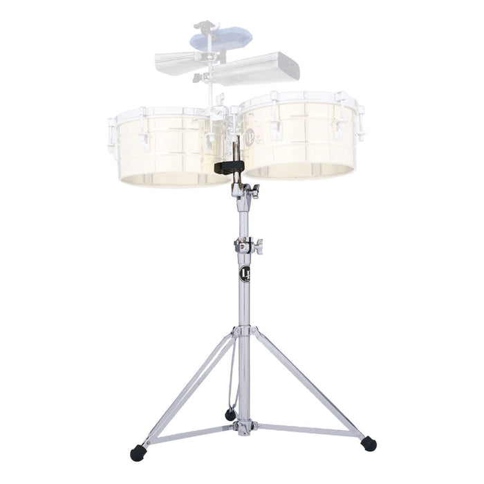 Latin Percussion LP981 LP Timbale Stand, Silver, Black