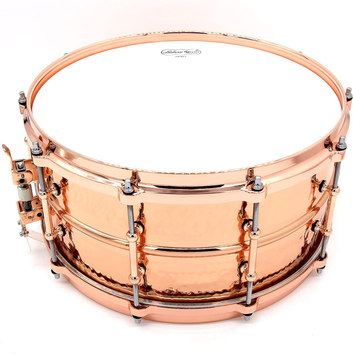 Ludwig Hammered Copperphonic 6.5x14" - Copper Hardware (LC662KTC)