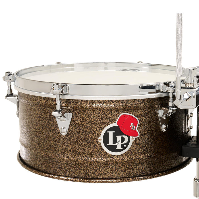 Latin Percussion Pedrito Signature Timbales - 14" & 15" Dark Mocha Steel Drum Set