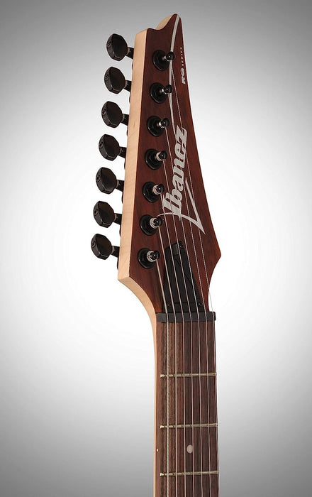 Ibanez RG Series RG7421 Fixed Bridge 7-String Electric Guitar Flat Walnut