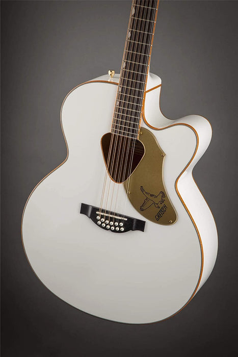 Gretsch G5022CWFE-12 Rancher Falcon White 12-String Acoustic-Electric Guitar