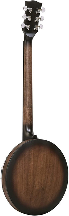 Gold Tone CC-Banjitar Cripple Creek Banjo (Six String, Vintage Brown)