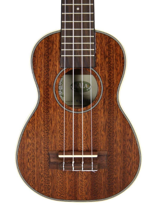Kala Gloss Mahogany Long Neck Soprano Ukulele (KA-SLNG)