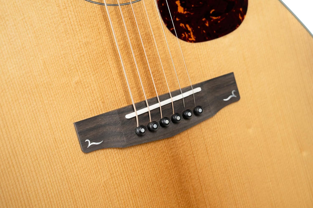 Cort GOLDMC6NAT Gold MC6 Ovangkol Acoustic-Electric Guitar Natural Gloss