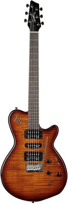 Godin XTSA Solid Body 3-Voice Electric Guitar (Light Burst)