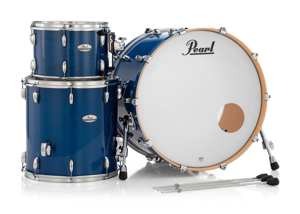 Pearl PMX Professional Series 3-Piece Drum Shell Pack - 24/16/13 with Optimount Suspension