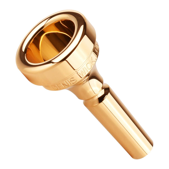 Denis Wick Classic Trombone Mouthpiece Silver Plated, 5880-12CS - V-Type Design for Balanced Tone & Smooth Response - Small Shank Fitting Trombone Accessory 24.7 x 6.5 x 6.1mm