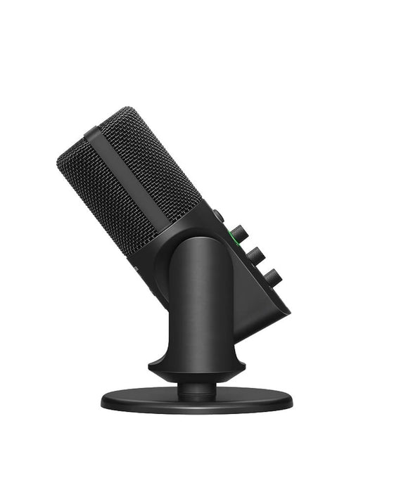 SENNHEISER Professional Profile - USB Cardioid Condenser Microphone & Table Stand, 1.2 m USB-C Cable - Mute Button, Built-in Headphone Jack, Gain, Mix & Volume Control, for PC & Mac,Black