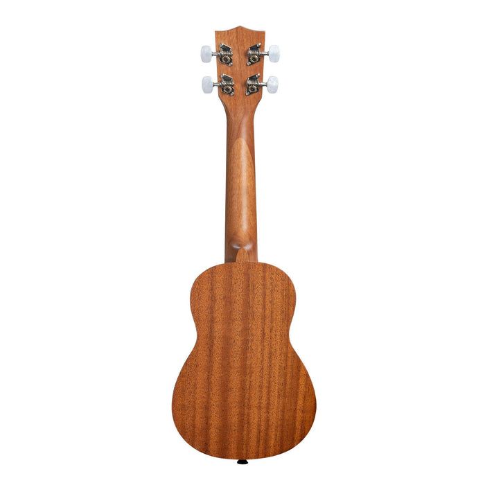 Kala 4-String Ukulele, Natural, Soprano (KA-15S-BNDL)