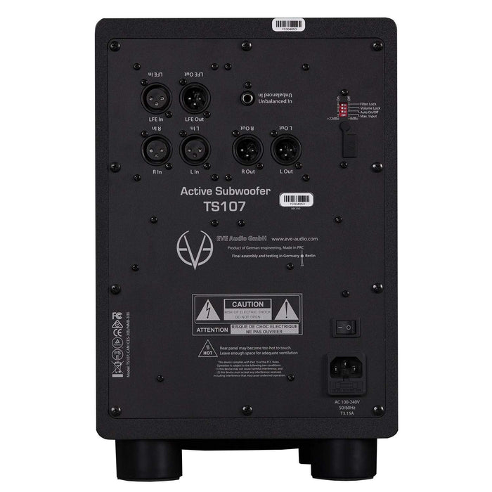 Eve Audio Thunderstorm Subwoofer, 7" (TS107-U)
