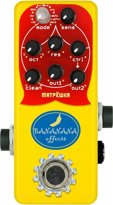 Bananana Effects Bass Synth Pedal (MATRYOSHKA)