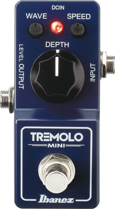 Ibanez Blue Mini Tremolo Effect Pedal (TRMINI)