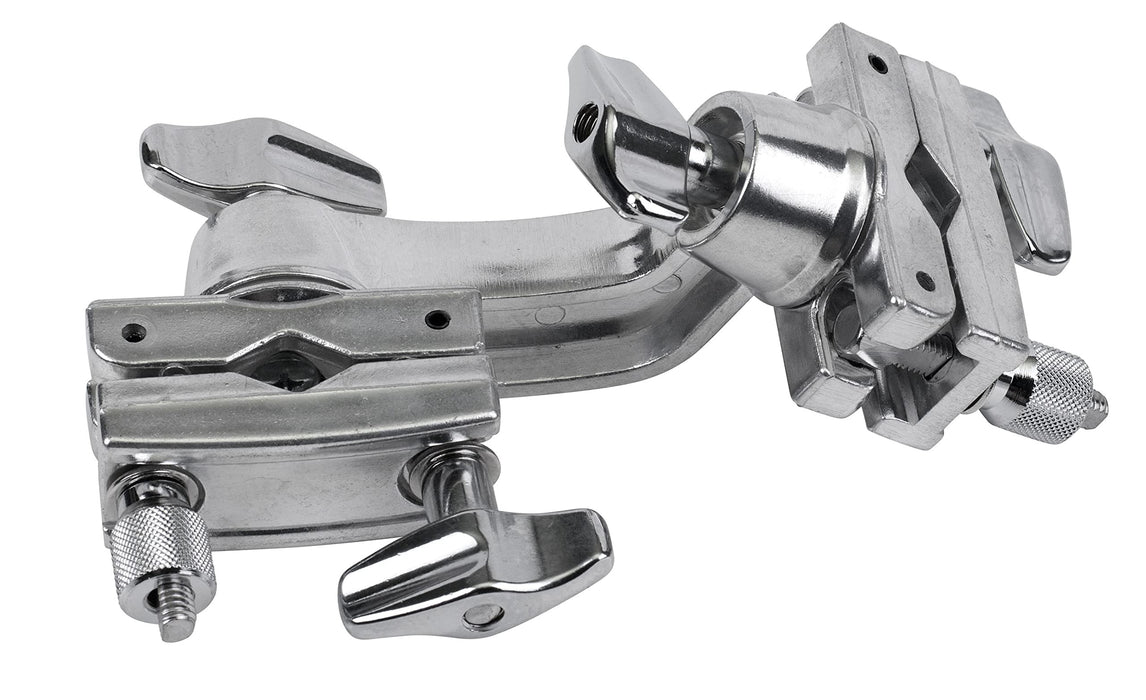 Pearl AX25 Single Accessory Clamp with Locking, Two-Way, Double Forward/Side Tilting Expandable Drum and Cymbal Arm Clamps for Mounting Anywhere around the Drum Set (Fits 5/8" to 1-1/8" Pipes.)