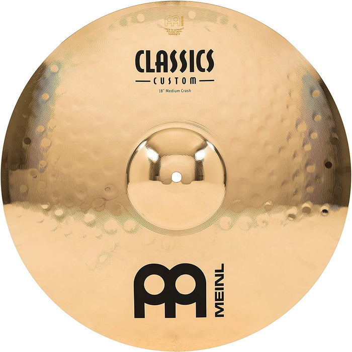 Meinl Cymbals CC-141620+18 Classics Custom Bonus Pack Cymbal Box Set with 18" Crash