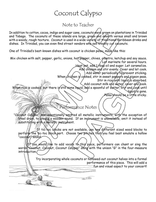 Panyard Trinidad's Musical Journey for Jumbie Jam - Teacher's Guide Volume 1