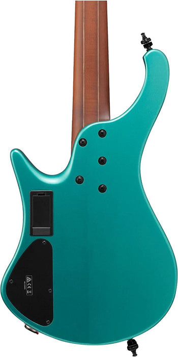 Ibanez EHB1005SMS Ergonomic Headless Bass 5-String Multi Scale Emerald Green Metallic Matte