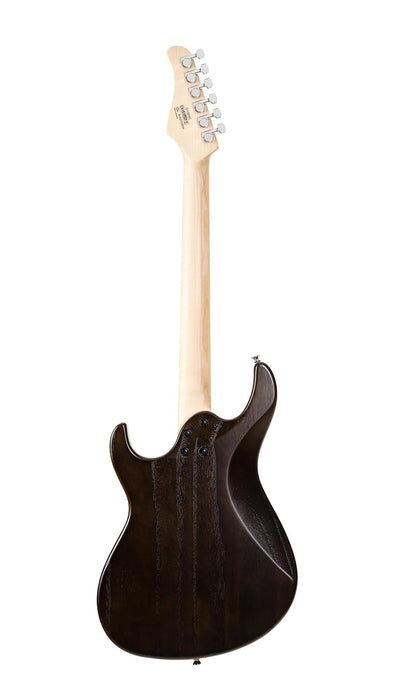 Cort G100 HH G Series Double Cutaway Electric Guitar, Open Pore Walnut