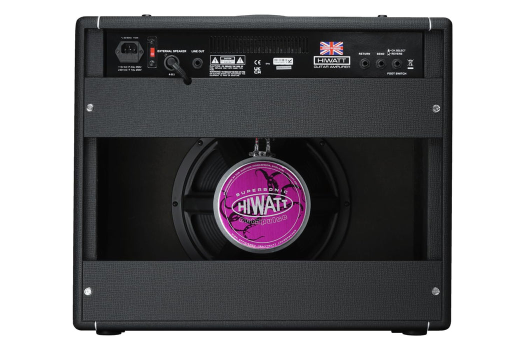 Hiwatt Leeds 50R 2-Channel Guitar Amplifier Combo with Spring Reverb, 50 Watts, 12" Speaker