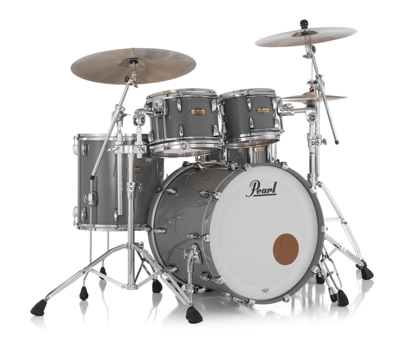 Pearl Masters Maple Pure 4 Piece Shell Pack, Putty Grey - Cymbals and Hardware Not Included (MP4P924XESPS/C859)