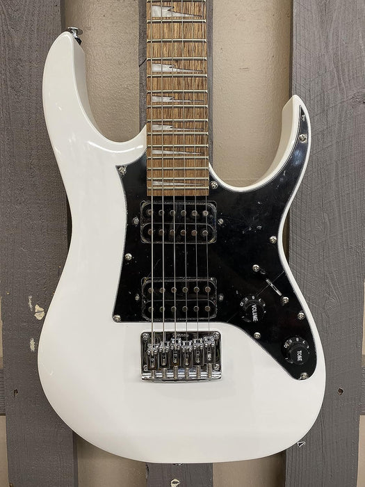 Ibanez 6 String Solid-Body Electric Guitar, Right Handed - White (GRGM21WH)