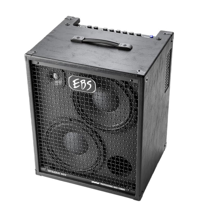 EBS Magni 502 Bass Combo Amplifier - 500W, 2x10" Neodymium Speakers with Tweeter, Lightweight 33.9 lbs, 4-Band EQ, XLR DI Out, Double-Ported Cabinet
