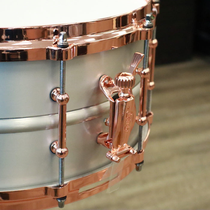 Ludwig 6.5x14" Acrophonic Snare Drum with Copper Hardware (LM405DTC)