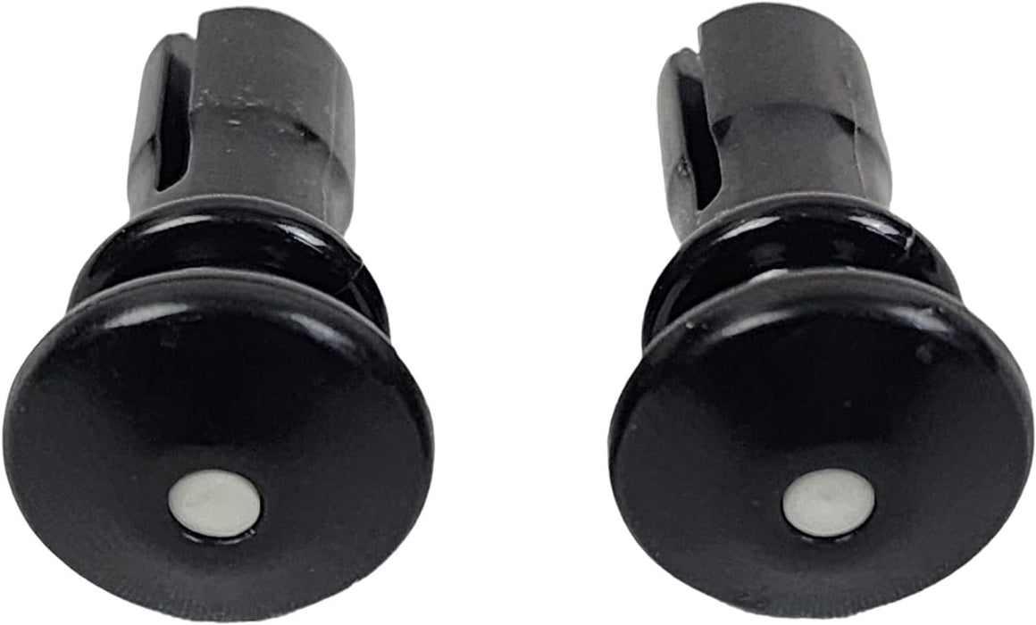 Yamaha Acoustic Guitar Black ABS End Pin with White Dot - Pack of 2 (WJ215200)