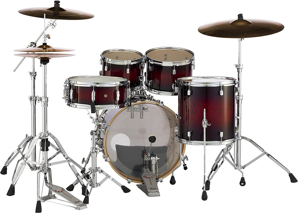 Pearl Decade Maple 5-Piece  Shell Pack - Gloss Deep Redburst (DMP905P/C261)