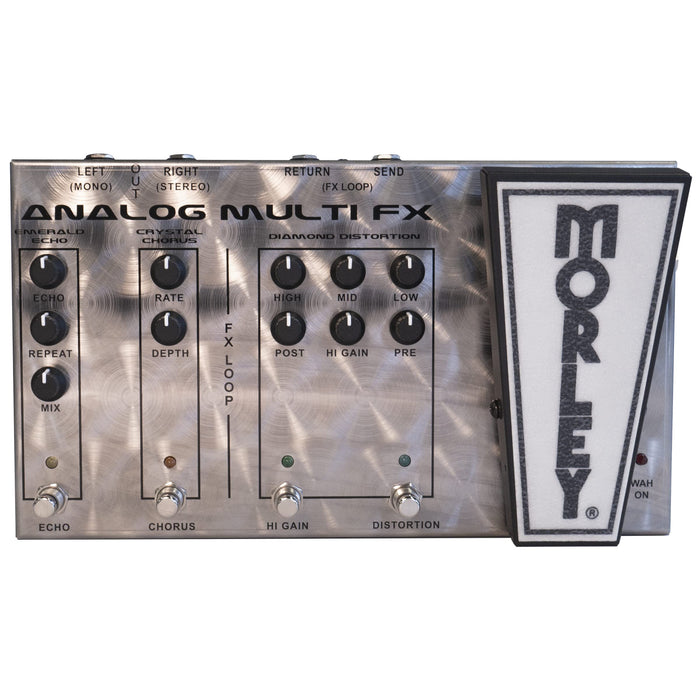 MORLEY AFX-1 Analog Multi FX Pedal with Distortion, Chorus, and Delay