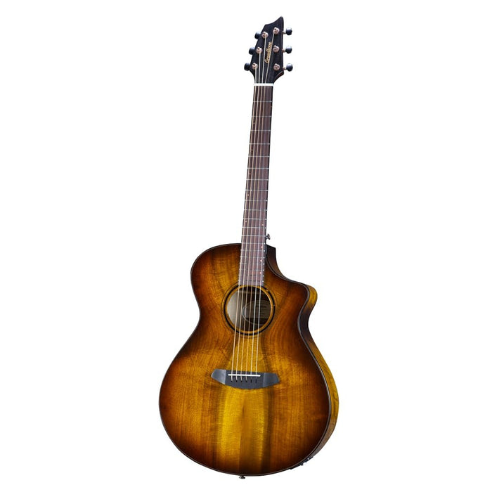 Breedlove ECO Pursuit Exotic S Concert CE Acoustic-Electric Guitar - Tiger's Eye Myrtlewood