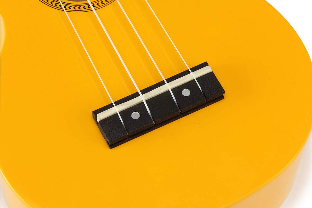 Mahalo Ukuleles MR1YW Rainbow Series Soprano Ukulele