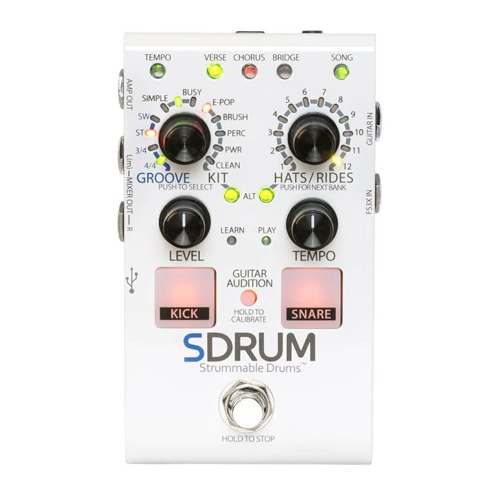 DigiTech Strummable Drum Pedal (SDRUM-U)