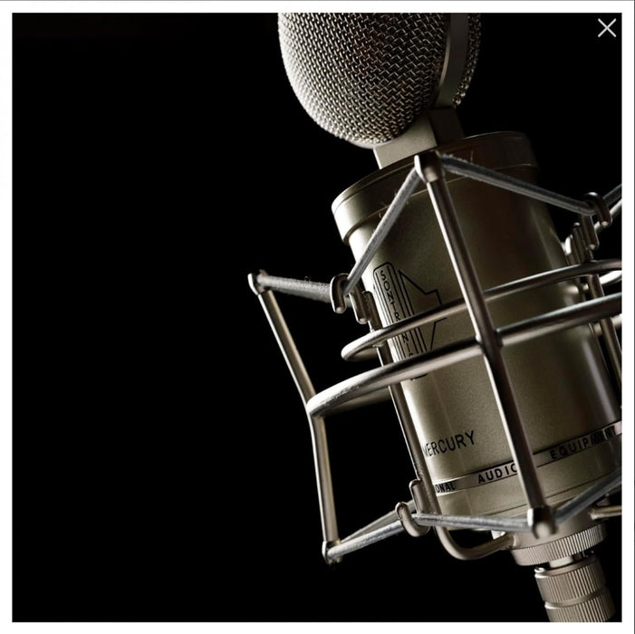 Sontronics Mercury - Variable Pattern Valve Condenser Microphone, Gold