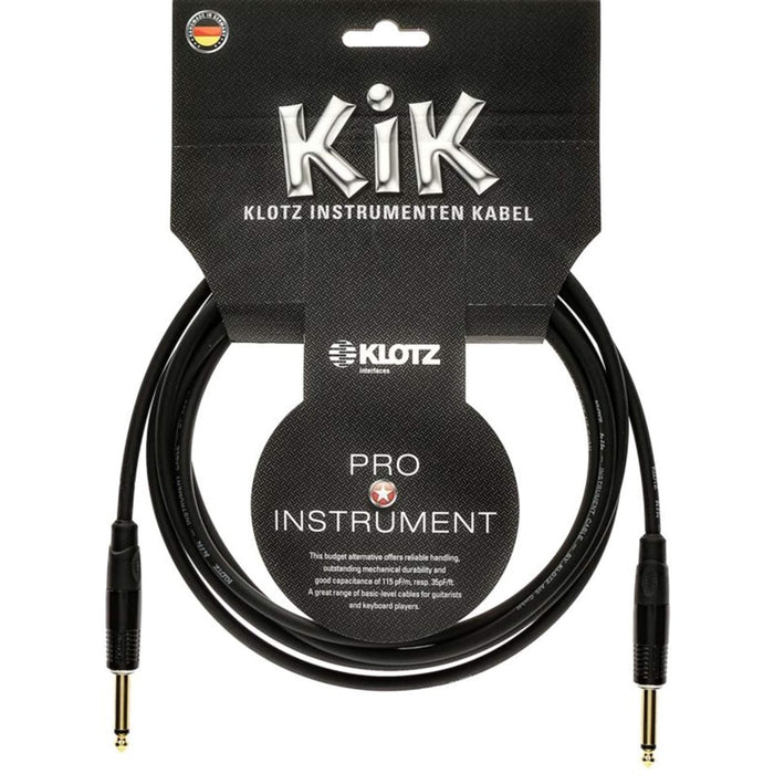 Klotz KIKKG3.0PPSW - KIK Gold 3 m Jack / Jack