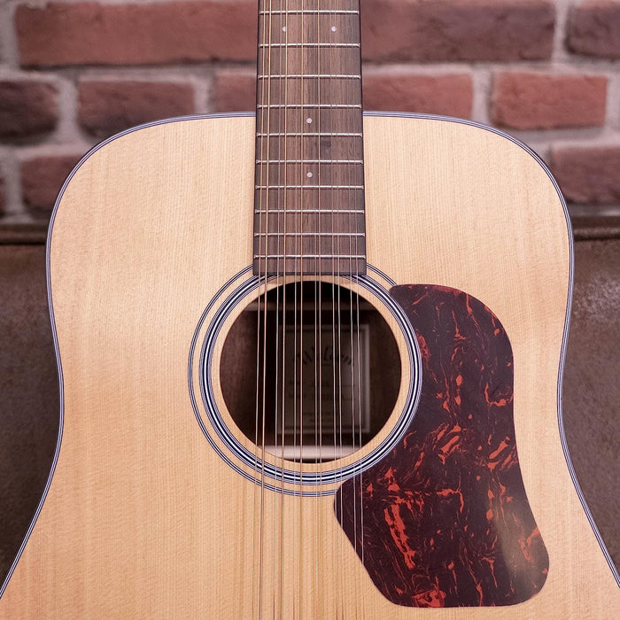 Walden D552E Natura Solid Spruce Top 12-String Dreadnought Acoustic-Electric Guitar - Open Pore Satin Natural