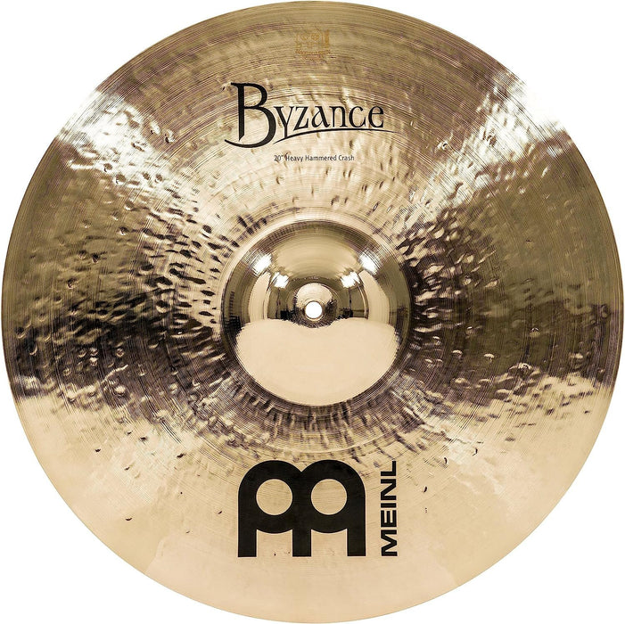 Meinl Cymbals Byzance 20" Extra Dry Thin Crash — MADE IN TURKEY — Hand Hammered B20 Bronze, 2-YEAR WARRANTY, B20EDTC