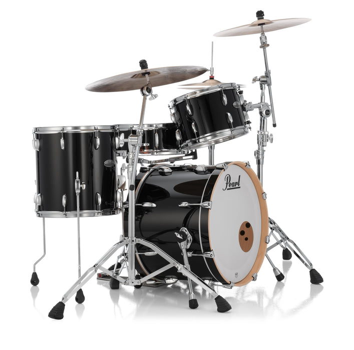 Pearl PMX Professional Series 3-Piece Drum Shell Pack 20/14/12 Piano Black