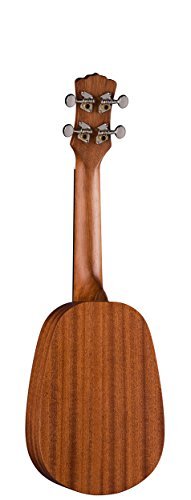 Luna Tribal Mahogany Soprano Ukulele, Satin Natural
