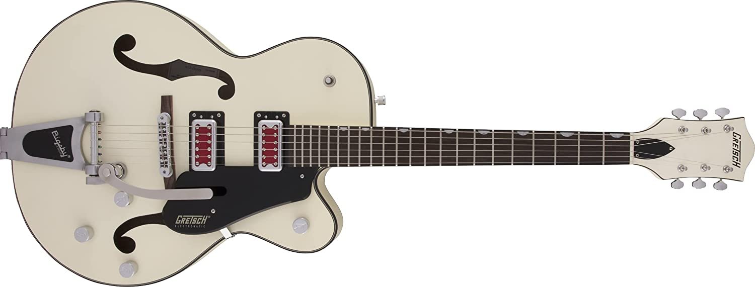 Gretsch G5410T Electromatic Rat Rod Hollowbody Singlecut - Matte Vintage White