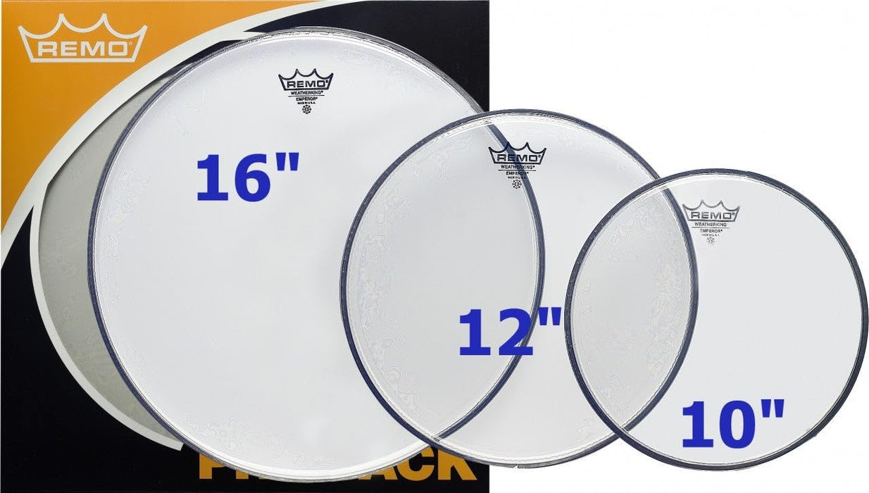 Remo Drum Set, 16-inch (PP0250BE)