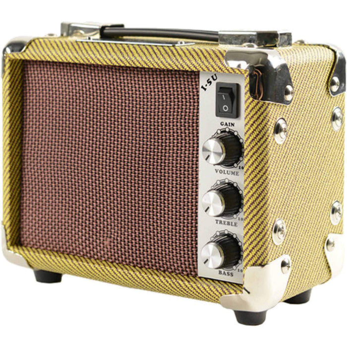 AMP-TWD-5U Tweed Ukulele/UBass Combo Amplifier