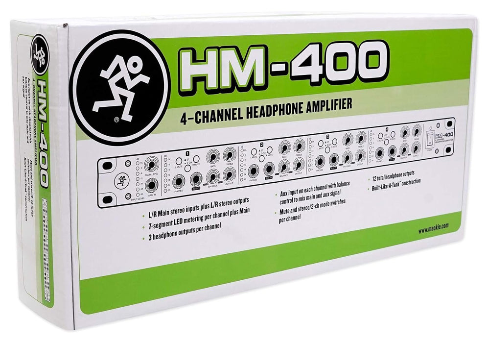 Mackie HM-400 4-Channel Headphone Amplifier