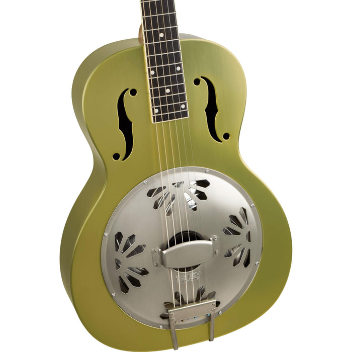 Gretsch LTD Roots Honey Dipper Resonator Guitar - Weathered Bell Bronze