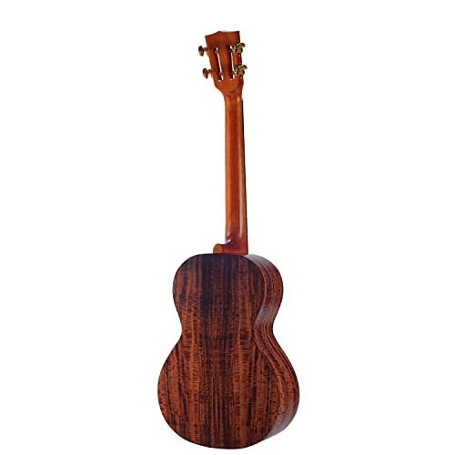 Mahalo Artist Elite Series Baritone Ukulele Photo Flame Koa With Bag (MA4KA-U)