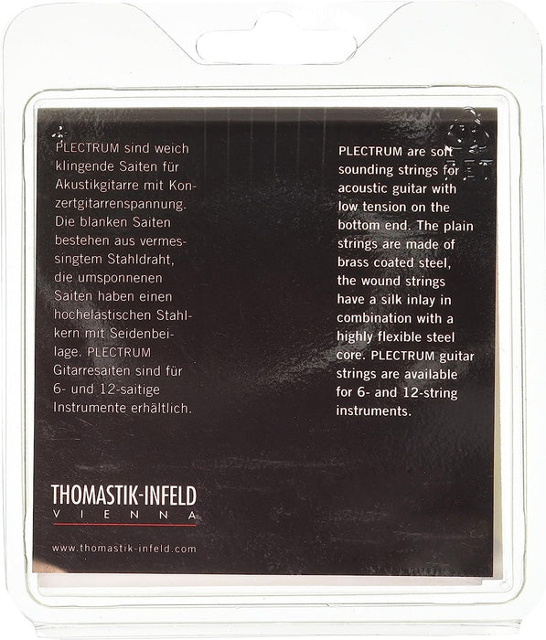 Thomastik-Infeld AC110 Acoustic Guitar Strings - Plectrum Series 6 String Set E, B, G, D, A, E