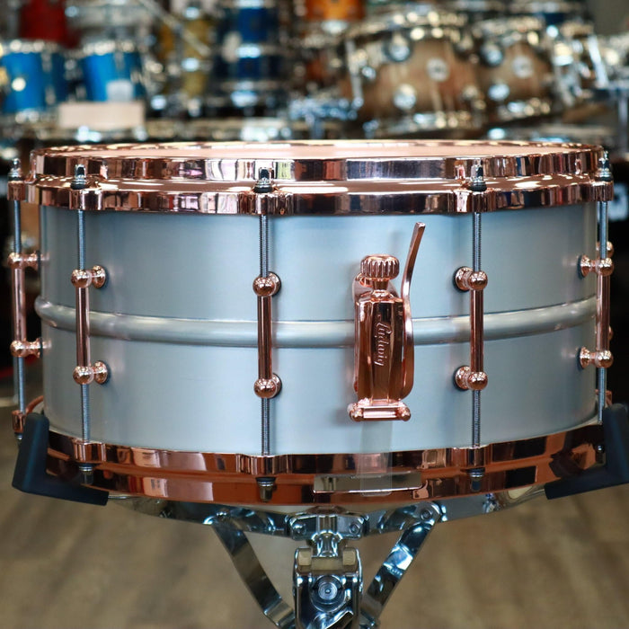 Ludwig 6.5x14" Acrophonic Snare Drum with Copper Hardware (LM405DTC)